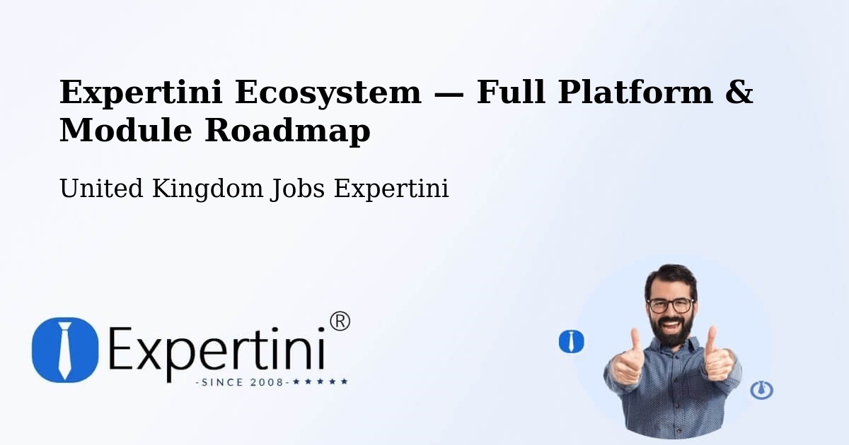 Expertini Ecosystem — Full Platform & Module Roadmap – Broadstone