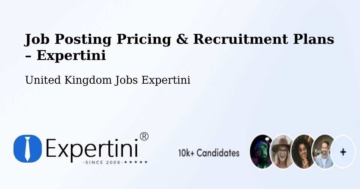 Job Posting Pricing & Recruitment Plans – Broadstone - Broadstone, United Kingdom Jobs Expertini